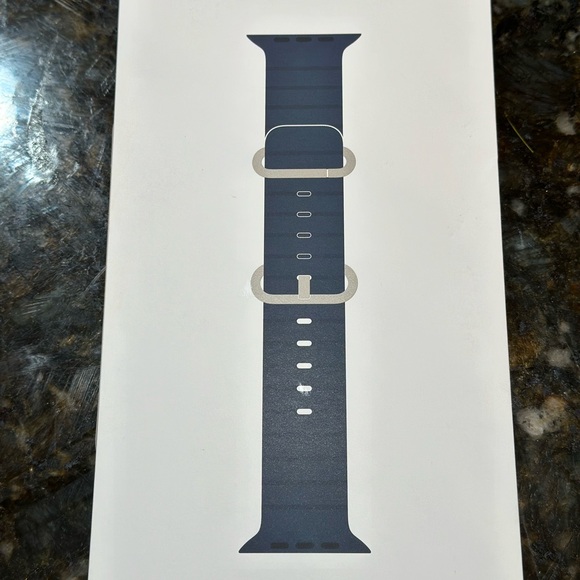 NIB New Apple 49mm Blue Ocean watch band - Picture 1 of 4